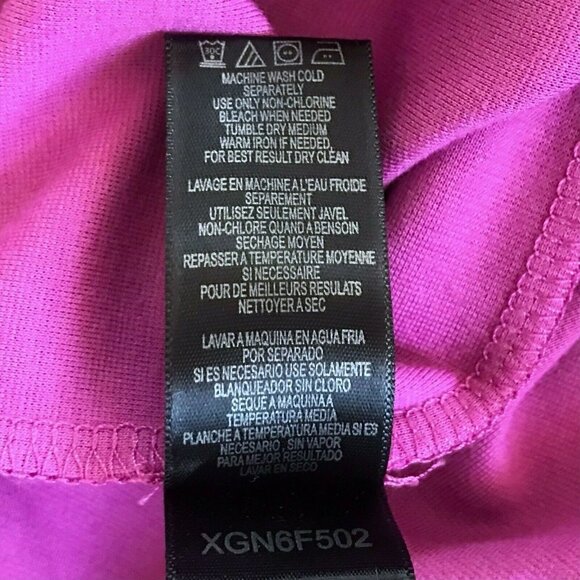 BCBG Paris Womens Sz 2 Purple Black Straps Color Block Body Con Dress - Picture 6 of 7